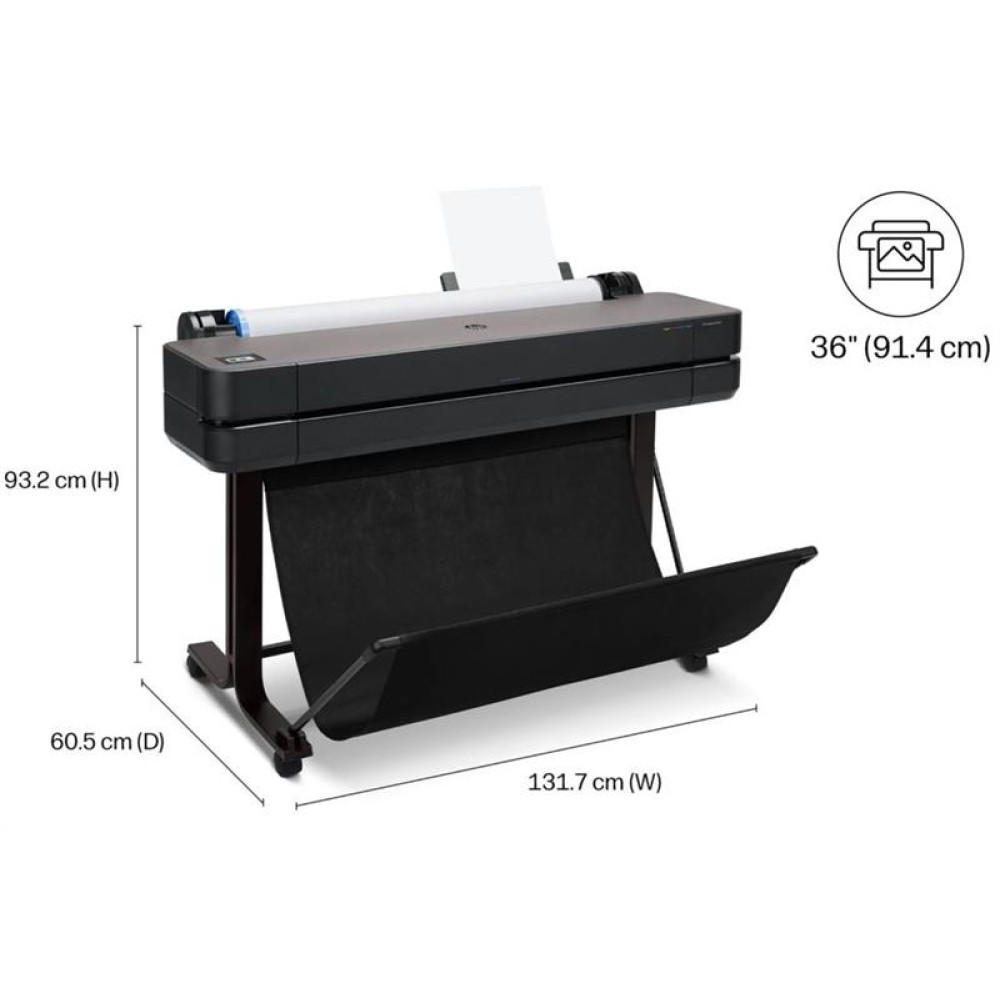 Принтер HP DesignJet T650 36" з Wi-Fi