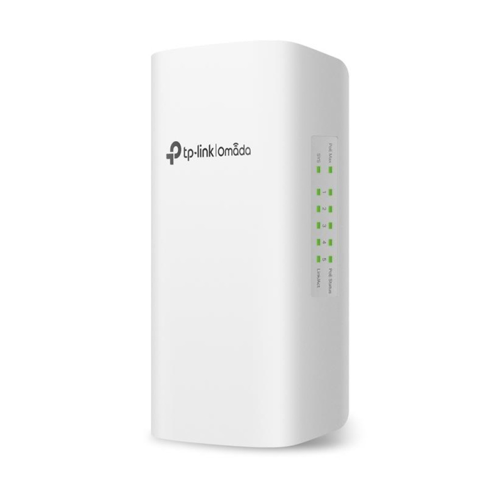 Комутатор TP-LINK SG2008P 4xGE (4xPoE), 64W, 1xGE uplink (1xPoe), WebSmart, outdoor