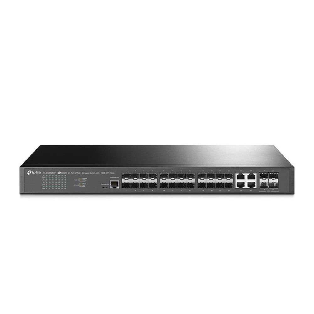 Комутатор TP-LINK SG3428XF 24xSFP, 4xSFP+, Керований L2