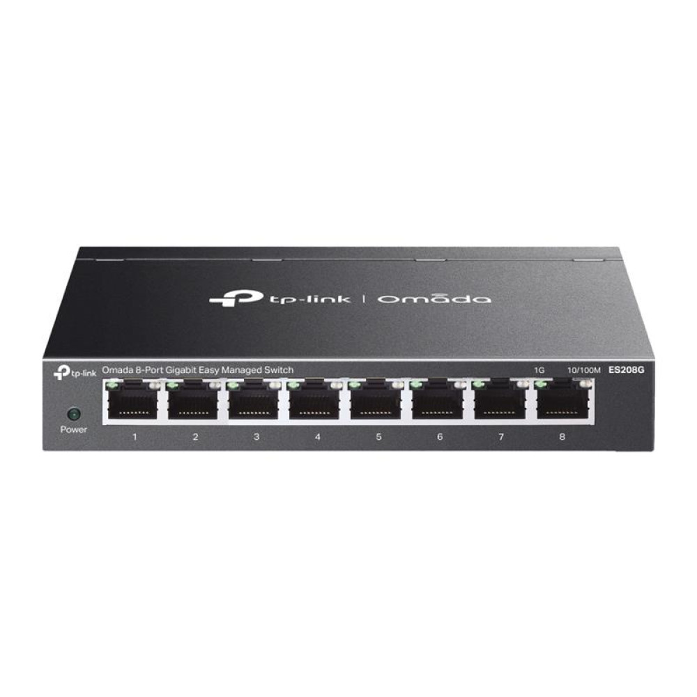 Комутатор TP-LINK ES208G 8xGE, WebSmart