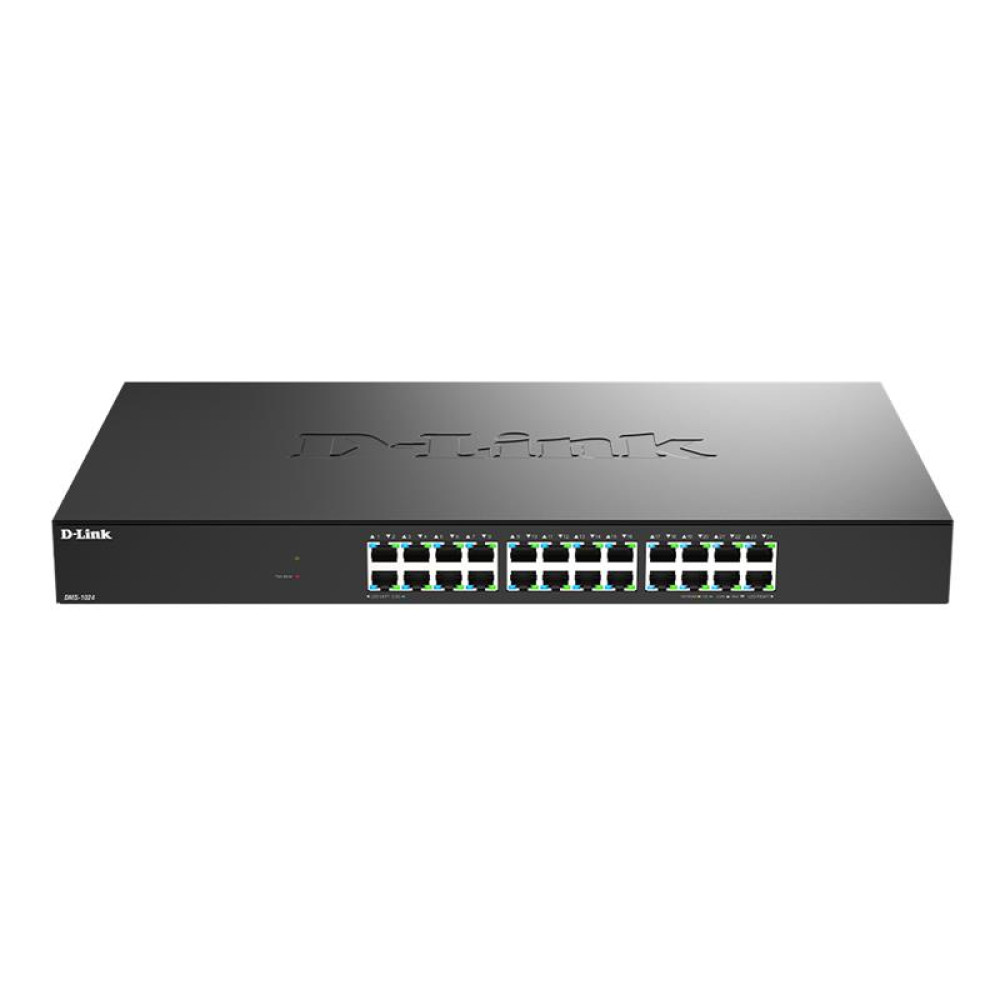 Комутатор D-Link DMS-1024 24x2.5GE, Некерований