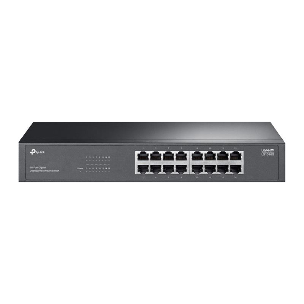 Комутатор TP-LINK LS1016G 16xGE, Некерований