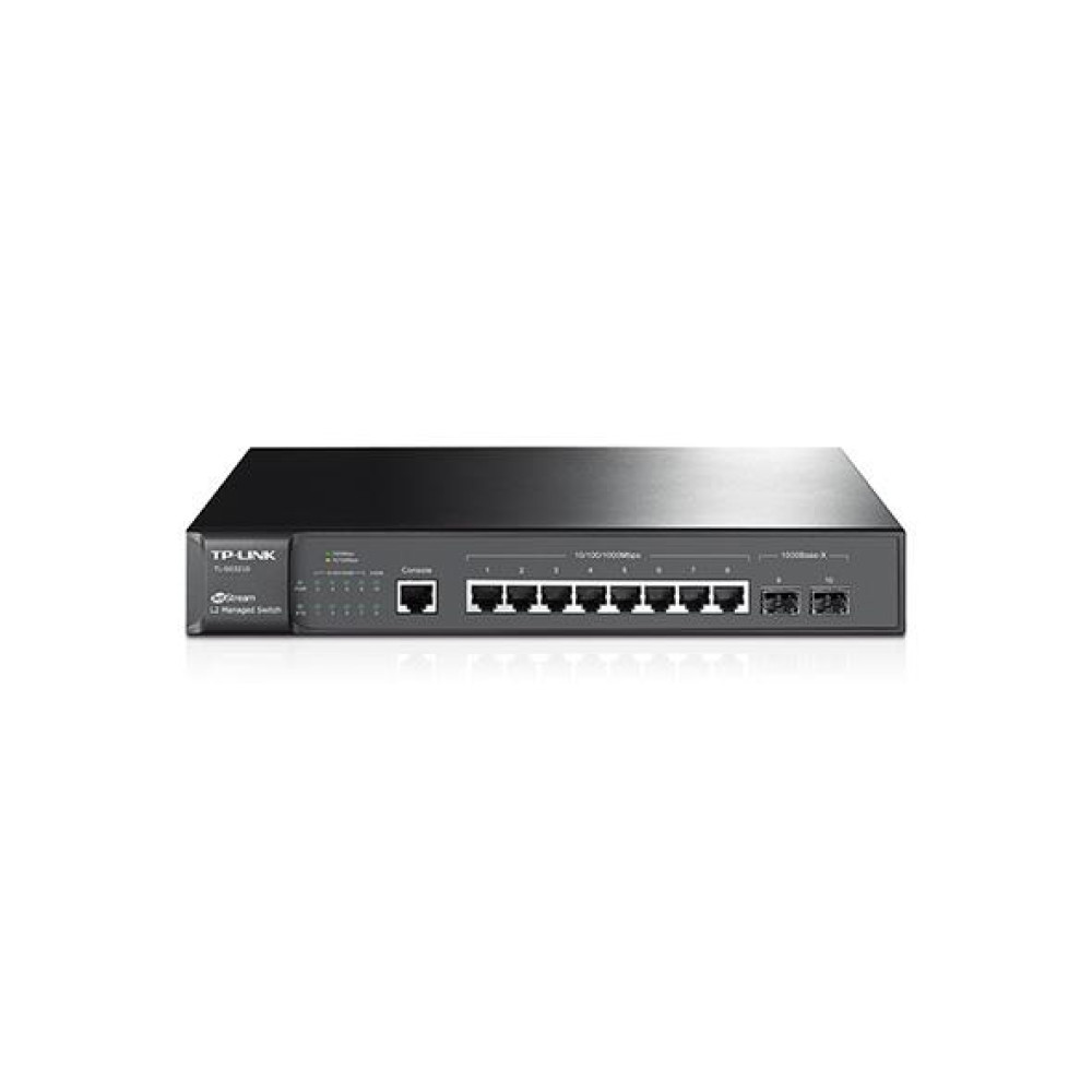 Комутатор TP-LINK SG3210 8xGE, 2xSFP, Керований L2+