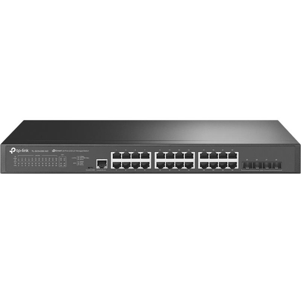 Комутатор TP-LINK TL-SG3428X-M2 24x2.5GE, 4xSFP+, Керований L2