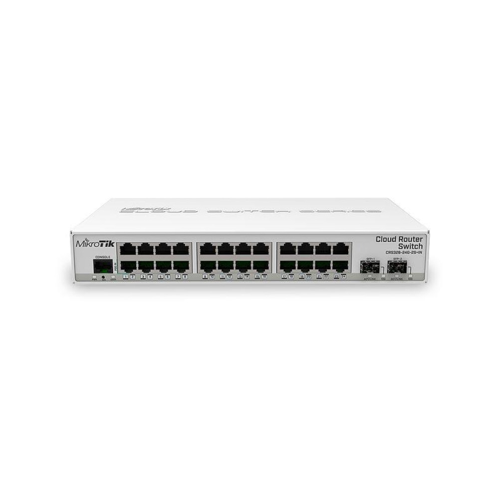 Комутатор MikroTik Cloud Router Switch CRS326-24G-2S+IN