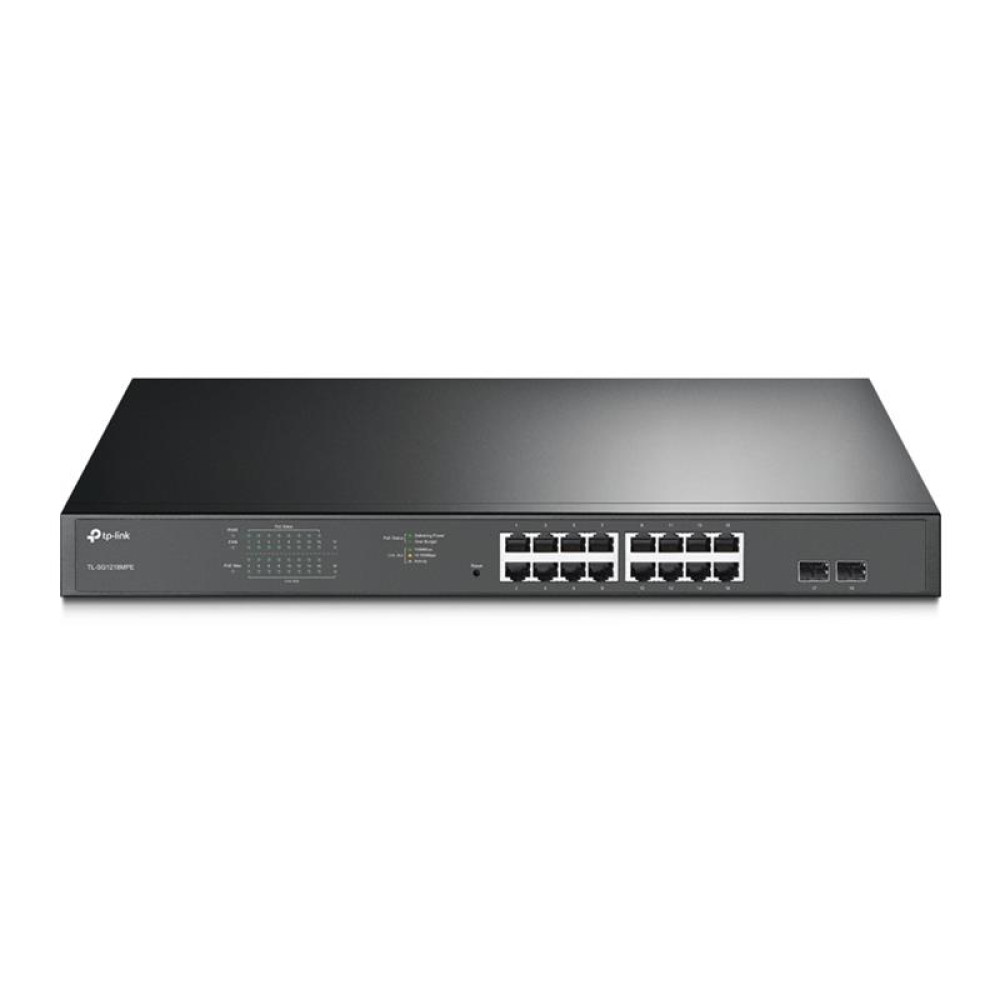 КомутаторTP-LINK TL-SG1210MPE 8xGE/PoE+ 123W 1xGE 1xcomboGE/SFP EasySmart