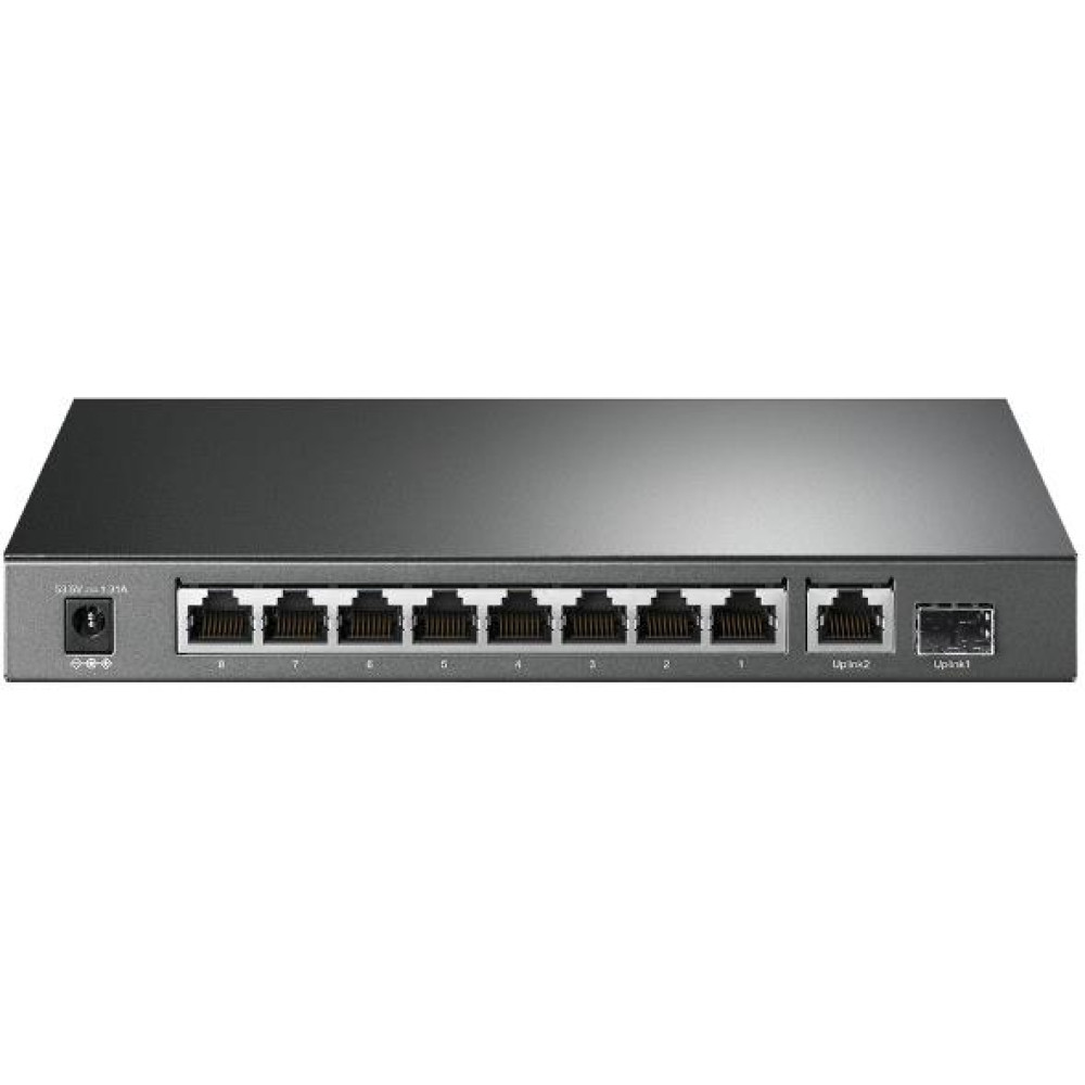 Комутатор TP-LINK TL-SG1210P 8xGE/8xPoE 63W 1xGE 1xSFP