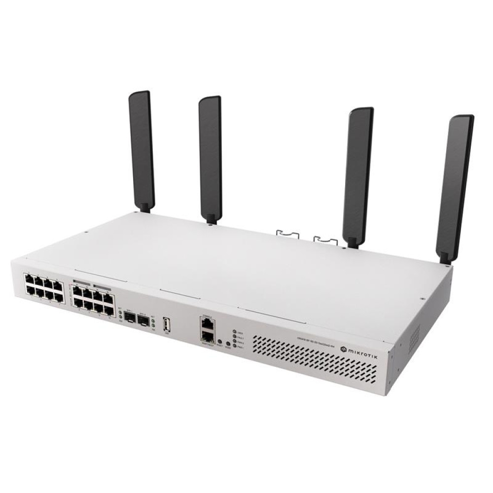 Комутатор MikroTik Cloud Router Switch CRS418-8P-8G-2S+5axQ2axQ-RM