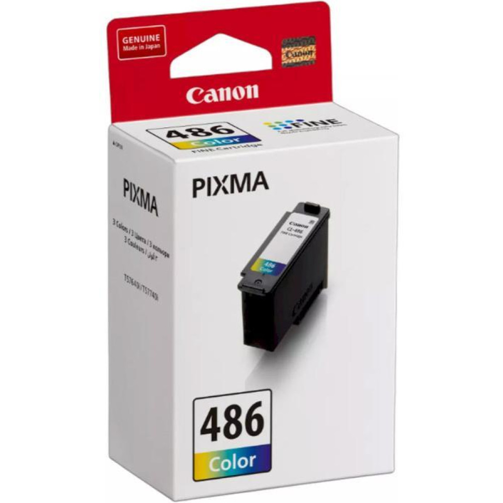 Картридж із друкуючою головкою струменевий Canon CL-486 TS7640i/TS7740 кол.