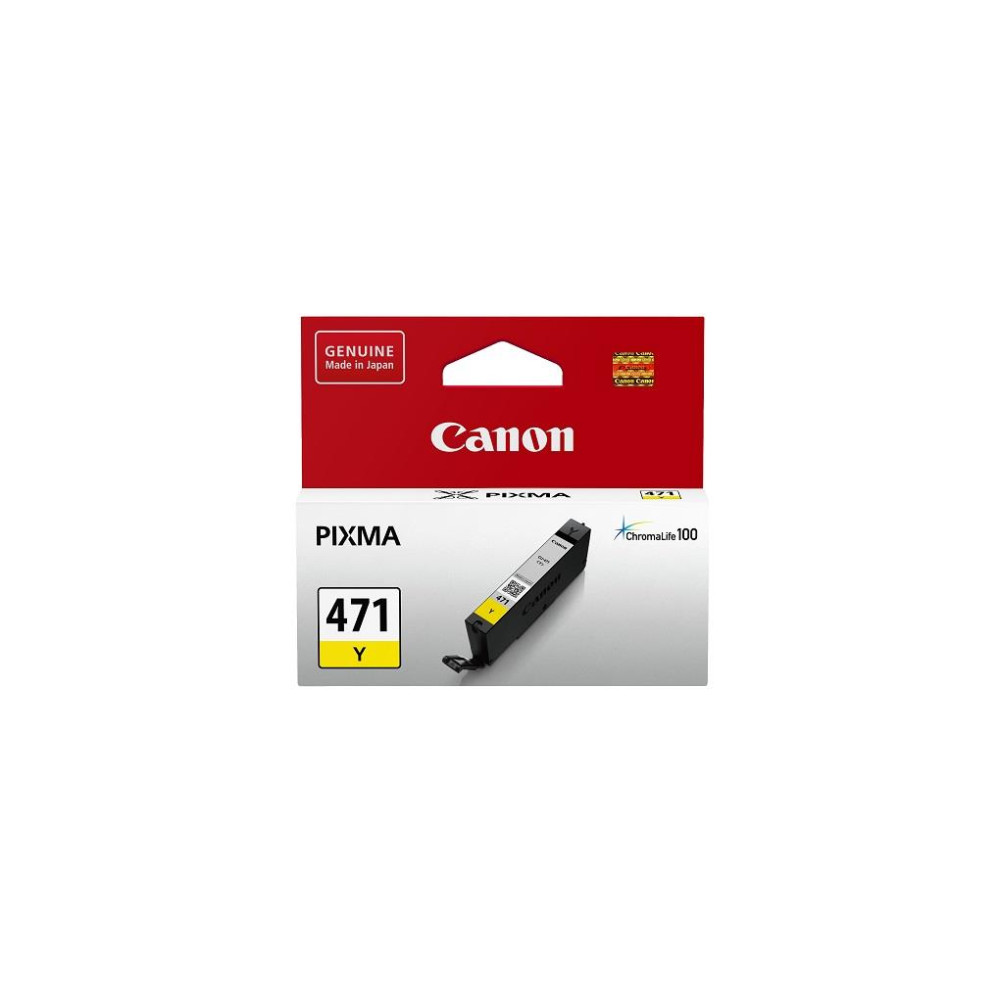 Картридж Canon CLI-471Y PIXMA MG5740/MG6840 Yellow