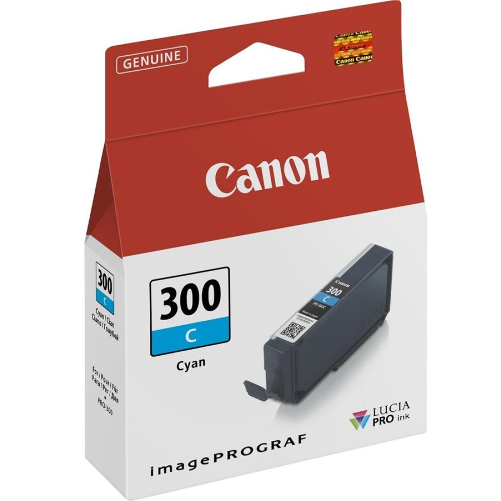 Картридж Canon PFI-300 imagePROGRAF PRO-300 Cyan