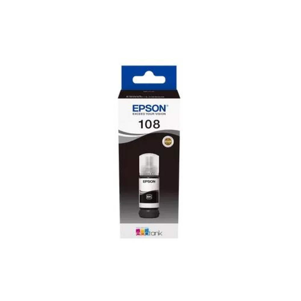 Контейнер з чорнилом Epson 108 EcoTank L8050/L18050 black