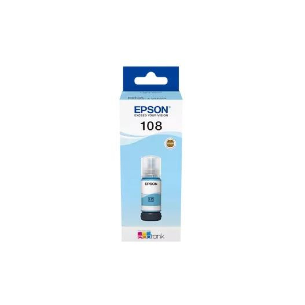 Контейнер з чорнилом Epson 108 EcoTank L8050/L18050 light cyan