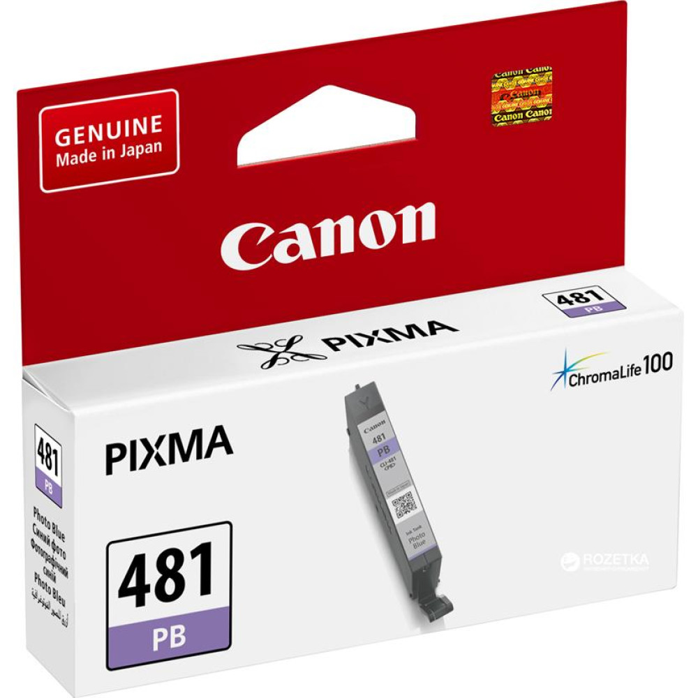 Картридж Canon CLI-481 PIXMA TS8140/9140/8240/8340 Photo Blue