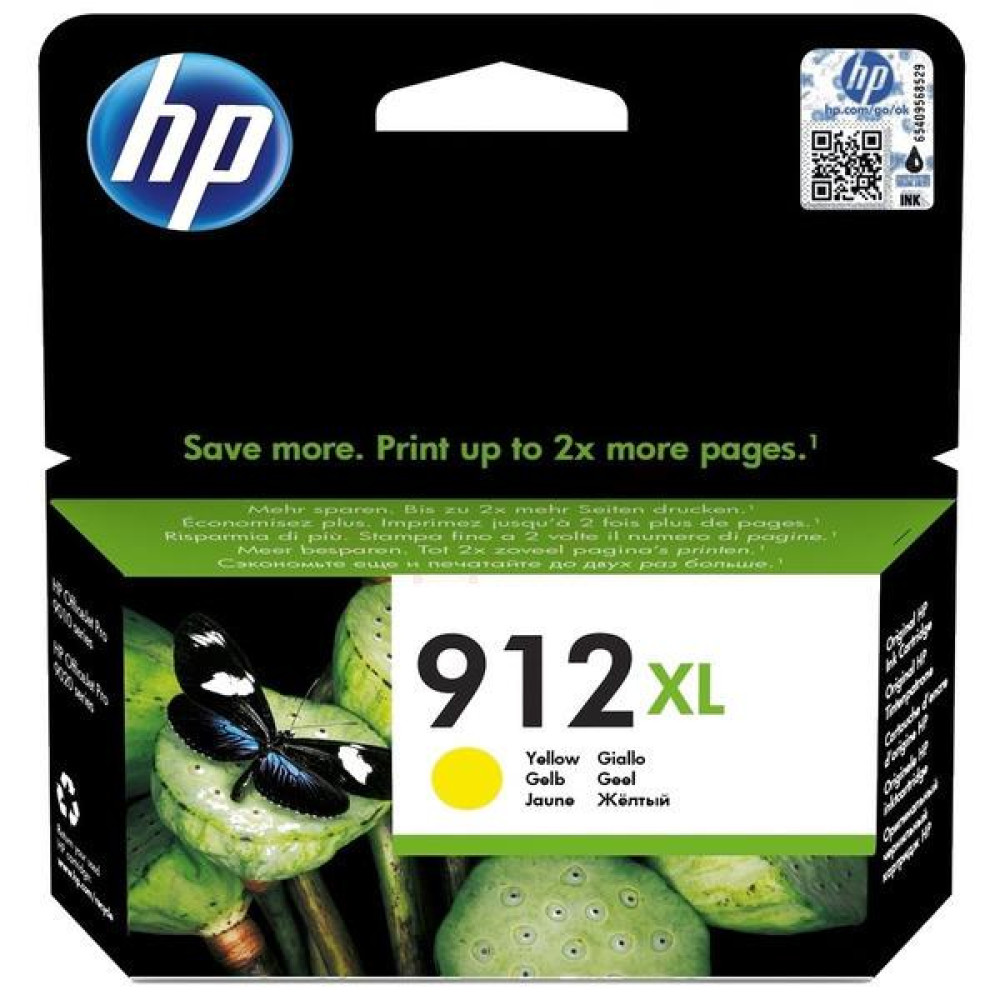 Картридж HP No.912XL OJ 8014/8015/8022/8023/8024/8025 High Yield Yellow