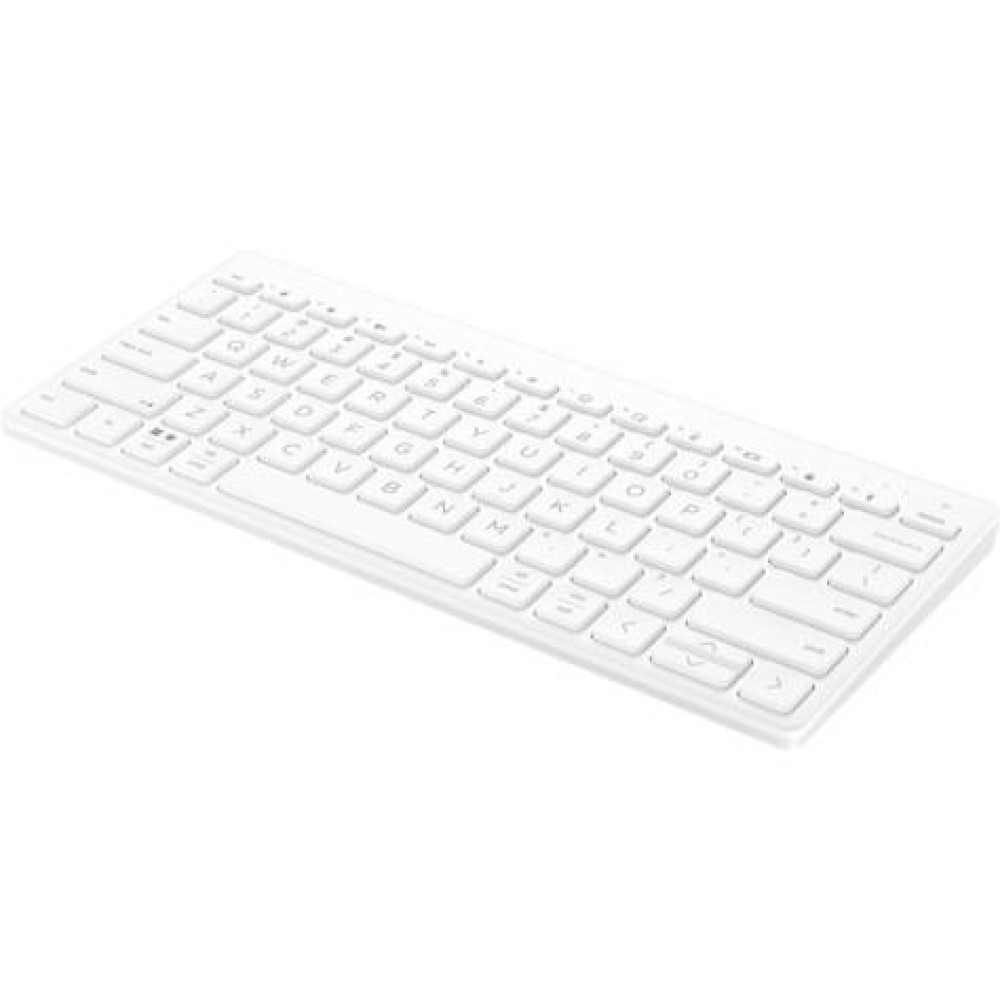 Клавіатура HP 350 Compact Multi-Device BT UKR white
