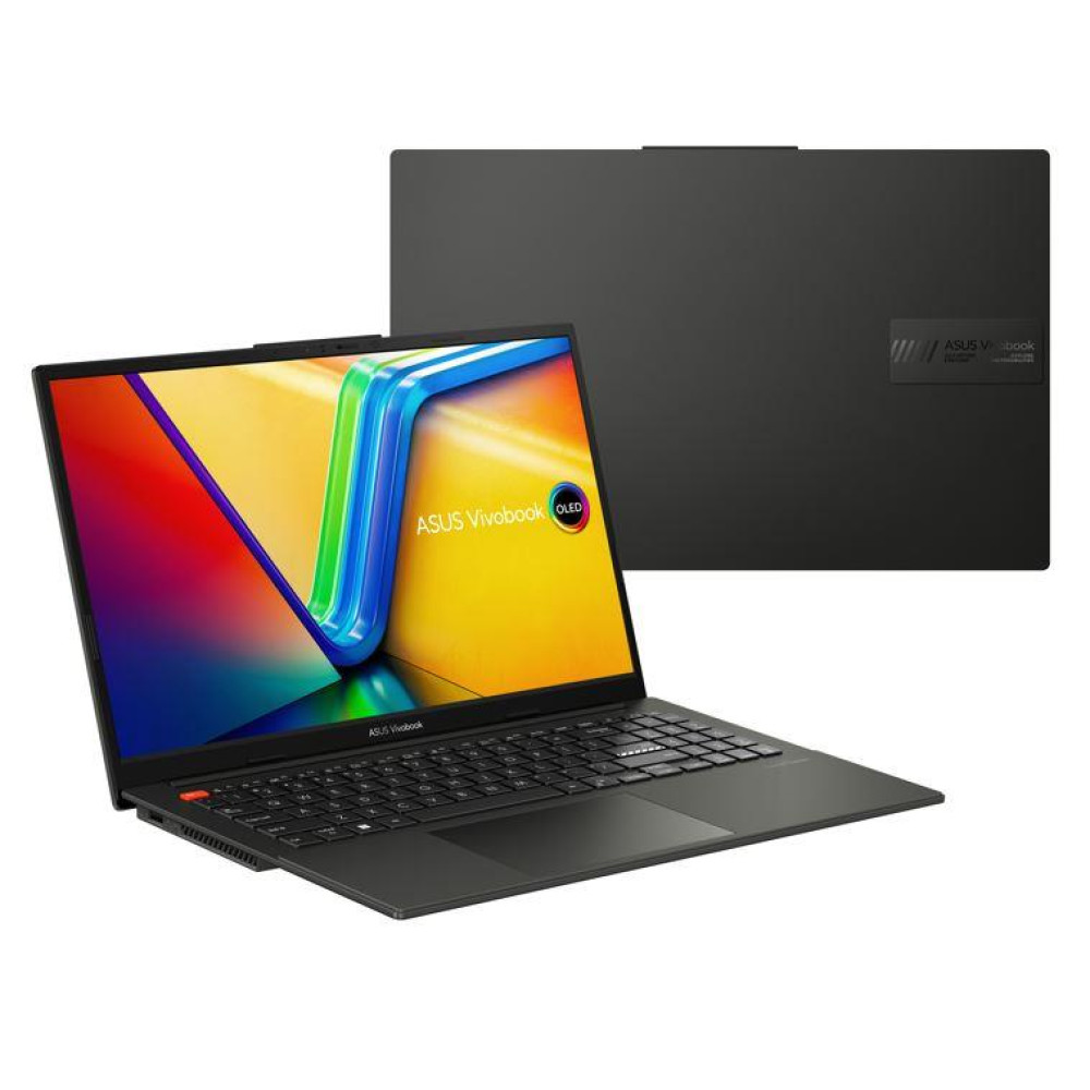 Ноутбук ASUS Vivobook S 15 K5504VA-MA390 15.6" 2.8K OLED, Intel i5-13500H, 16GB, F512GB, UMA, NoOS, Чорний
