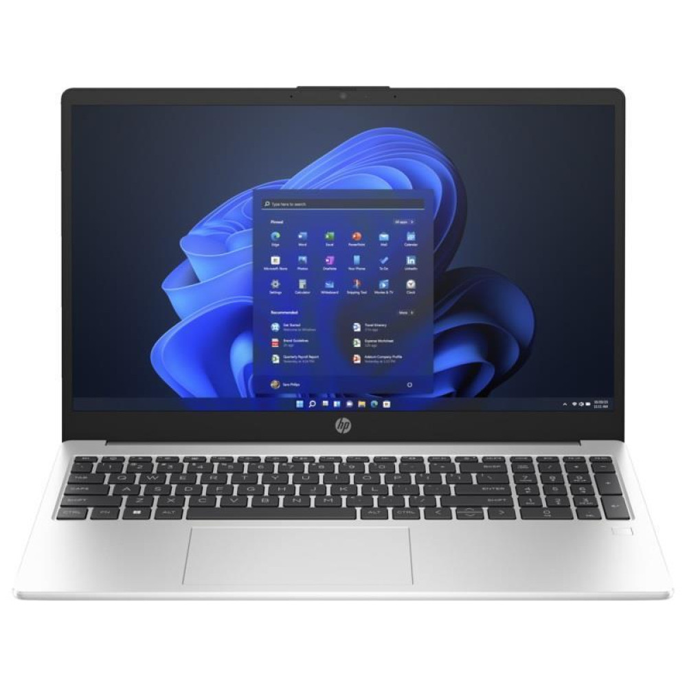 Ноутбук HP 250-G10 15.6" FHD IPS AG, Intel i5-1334U, 16GB, F1024GB, UMA, Win11P, сріблястий
