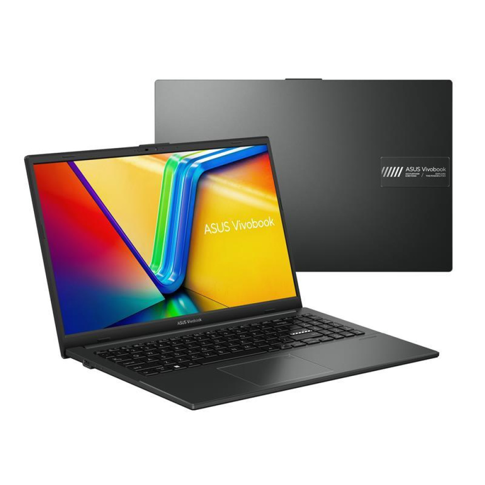 Ноутбук ASUS Vivobook Go 15 E1504FA-BQ1385 15.6" FHD IPS, AMD R5-7520U, 16GB, F512GB, UMA, noOS, Чорний
