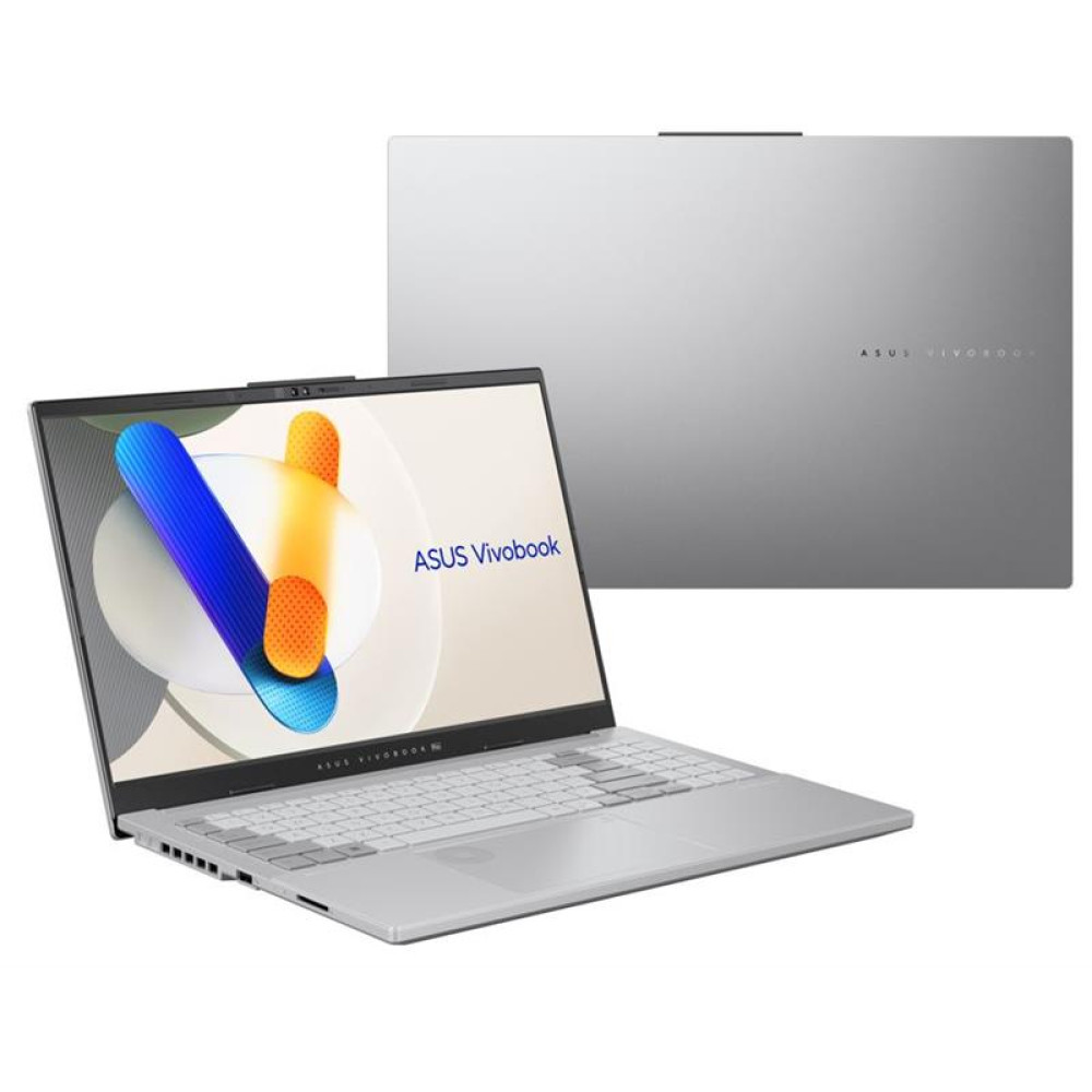 Ноутбук ASUS Vivobook Pro 15 N6506MU-MA029 15.6" 2.8K OLED, Intel Ultra 7 155H, 16GB, F1TB, NVD4050-6, NoOS, Сріблястий