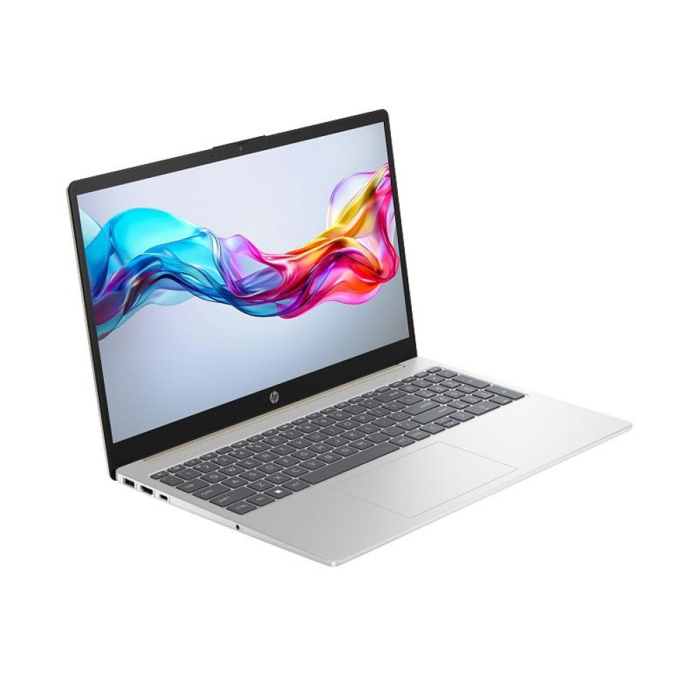 Ноутбук HP 15-fd0145ua 15.6" FHD IPS AG, Intel i3-1315U, 16GB, F1024GB, UMA, DOS, сріблястий