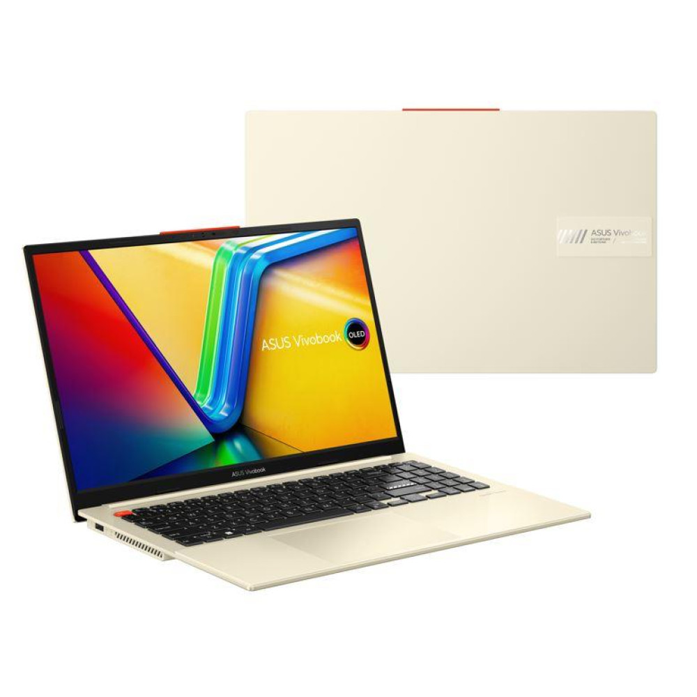 Ноутбук ASUS Vivobook S 15 K5504VA-MA392 15.6" 2.8K OLED, Intel i5-13500H, 16GB, F512GB, UMA, NoOS, Білий