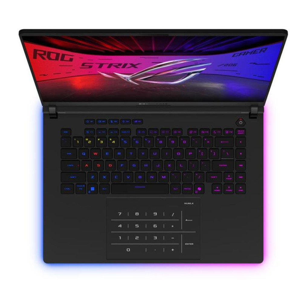 Ноутбук ASUS ROG Strix SCAR 16 G635LX-RW082X 16" 2.5K mLED, Intel Ultra 9 275HX, 32GB, F1+1TB, NVD5090-24, Win11P, Чорний
