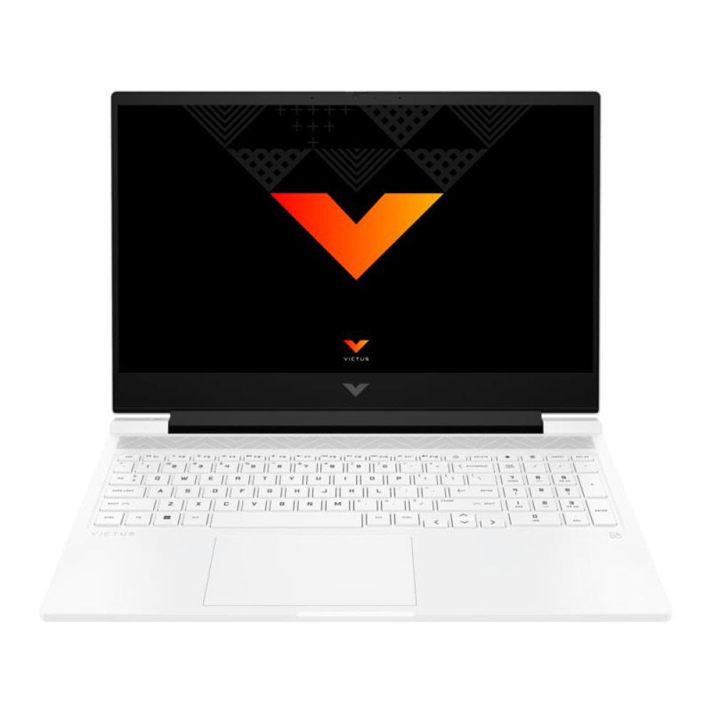 Ноутбук HP Victus 16-s0012ua 16.1" FHD IPS AG, AMD R5-7640HS, 16GB, F512GB, NVD4050-6, DOS, білий
