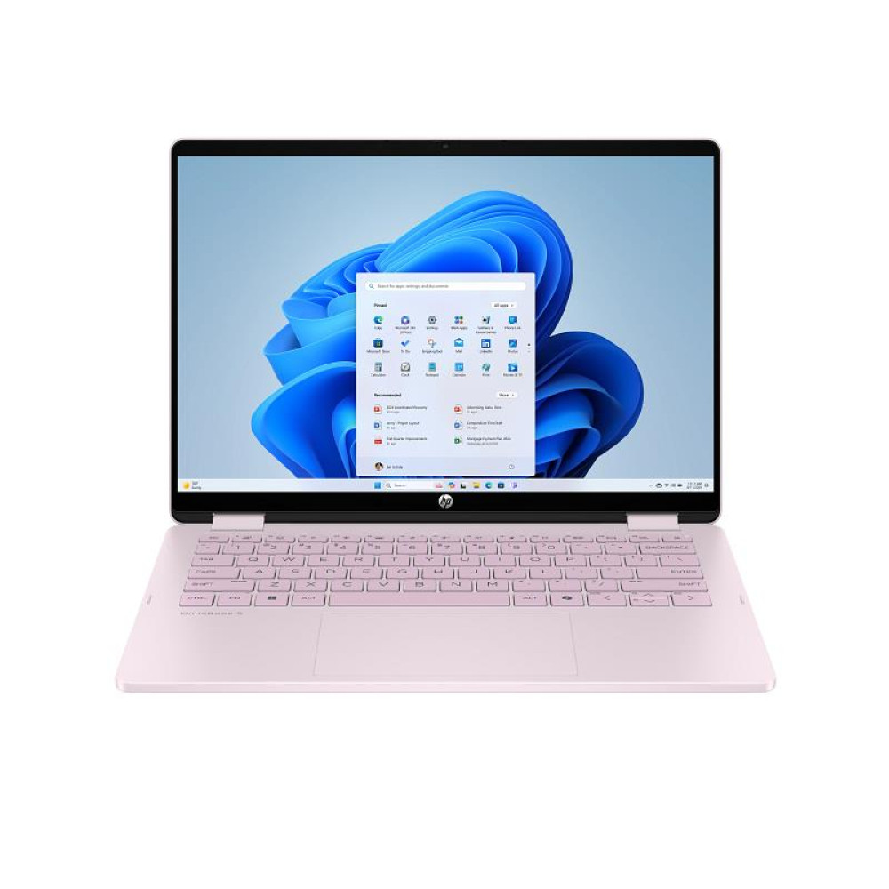 Ноутбук HP OmniBook 5 Flip x360 14" 2K IPS Touch, Intel 5-120U, 16GB, F1024GB, UMA, Win11, рожевий