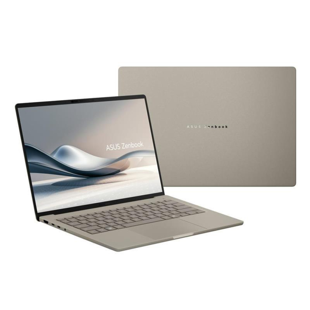 Ноутбук ASUS Zenbook A14 UX3407QA-QD305W 14" WUXGA OLED, Snapdragon X X1 26 100, 32GB, F1TB, UMA, Win11, Бежевий