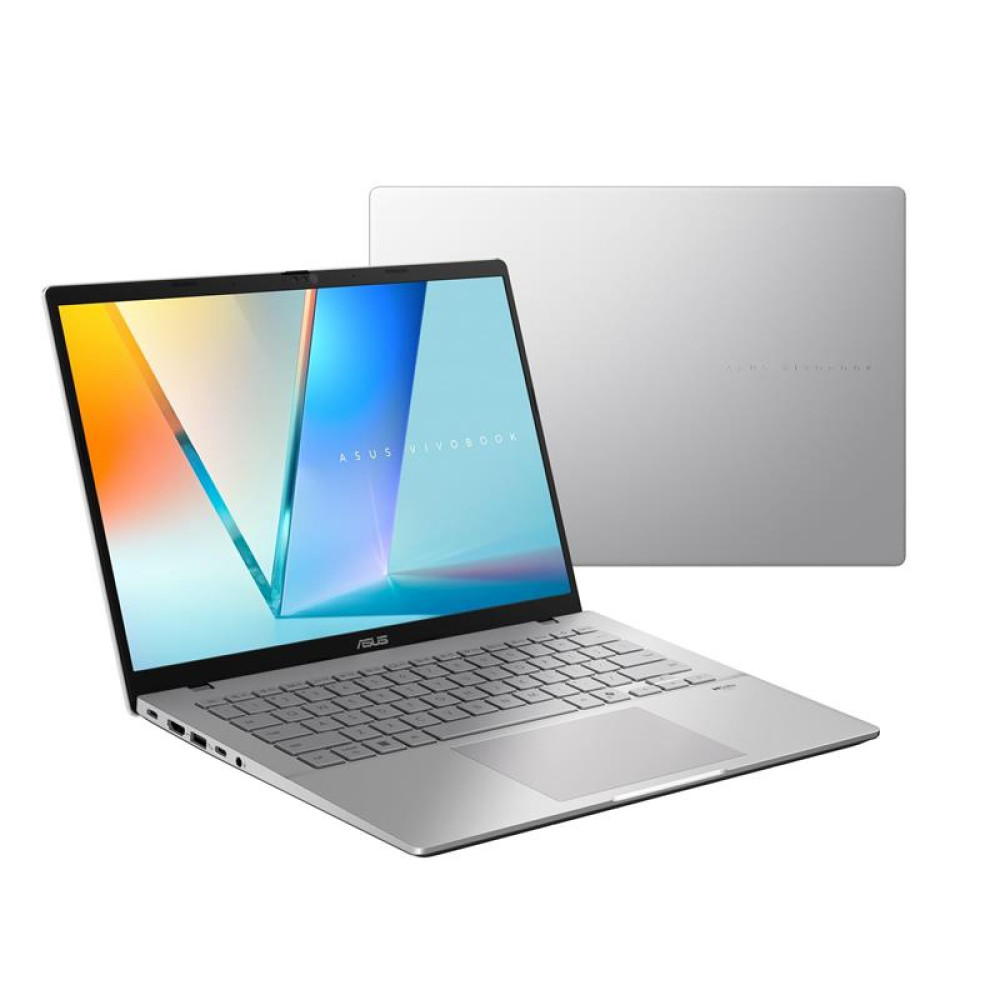 Ноутбук ASUS Vivobook S14 M3407KA-SF071 14" WUXGA OLED, AMD AI 5 330, 16GB, F512GB, UMA, NoOS, Сріблястий Ноутбук ASUS Vivobook S14 M3407KA-SF071 14" WUXGA OLED, AMD AI 5 330, 16GB, F512GB, UMA, NoOS, Сріблястий