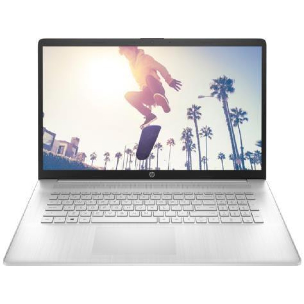 Ноутбук HP 17-cp3017ua 17.3" FHD IPS AG, AMD R7-7730U, 16GB, F1TB, UMA, DOS, сріблястий Ноутбук HP 17-cp3017ua 17.3" FHD IPS AG, AMD R7-7730U, 16GB, F1TB, UMA, DOS, сріблястий