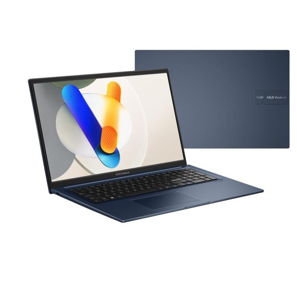 Ноутбук ASUS Vivobook 17 X1704VA-AU531 17.3" FHD IPS, Intel i5-1334U, 16GB, F512GB, UMA, NoOS, Блакитний