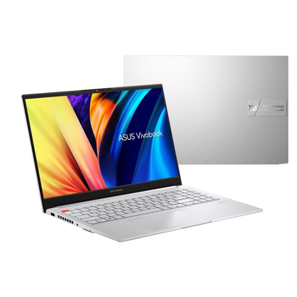 Ноутбук ASUS Vivobook Pro 15 K6502VU-MA095 15.6" 2.8K OLED, Intel i5-13500H, 16GB, F512GB, NVD4050-6, noOS, Сріблястий