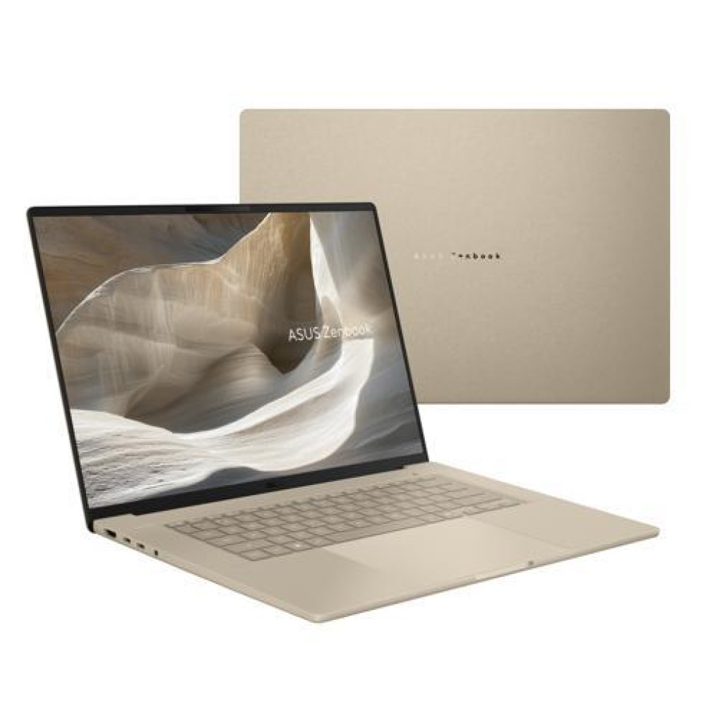 Ноутбук ASUS Zenbook A16 UX3607OA-SQ013W 16" 3K OLED, Qualcomm X2 Elite Extreme, 48GB, F1TB, UMA, Win11, Бежевий Ноутбук ASUS Zenbook A16 UX3607OA-SQ013W 16" 3K OLED, Qualcomm X2 Elite Extreme, 48GB, F1TB, UMA, Win11, Бежевий