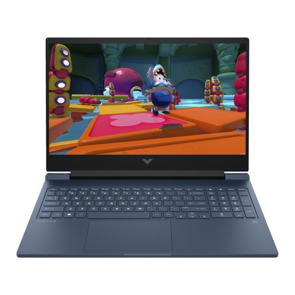 Ноутбук HP Victus 16-r1041ua 16.1" FHD IPS AG, Intel i5-14450HX, 16GB, F512GB, NVD3050-6, DOS, синій