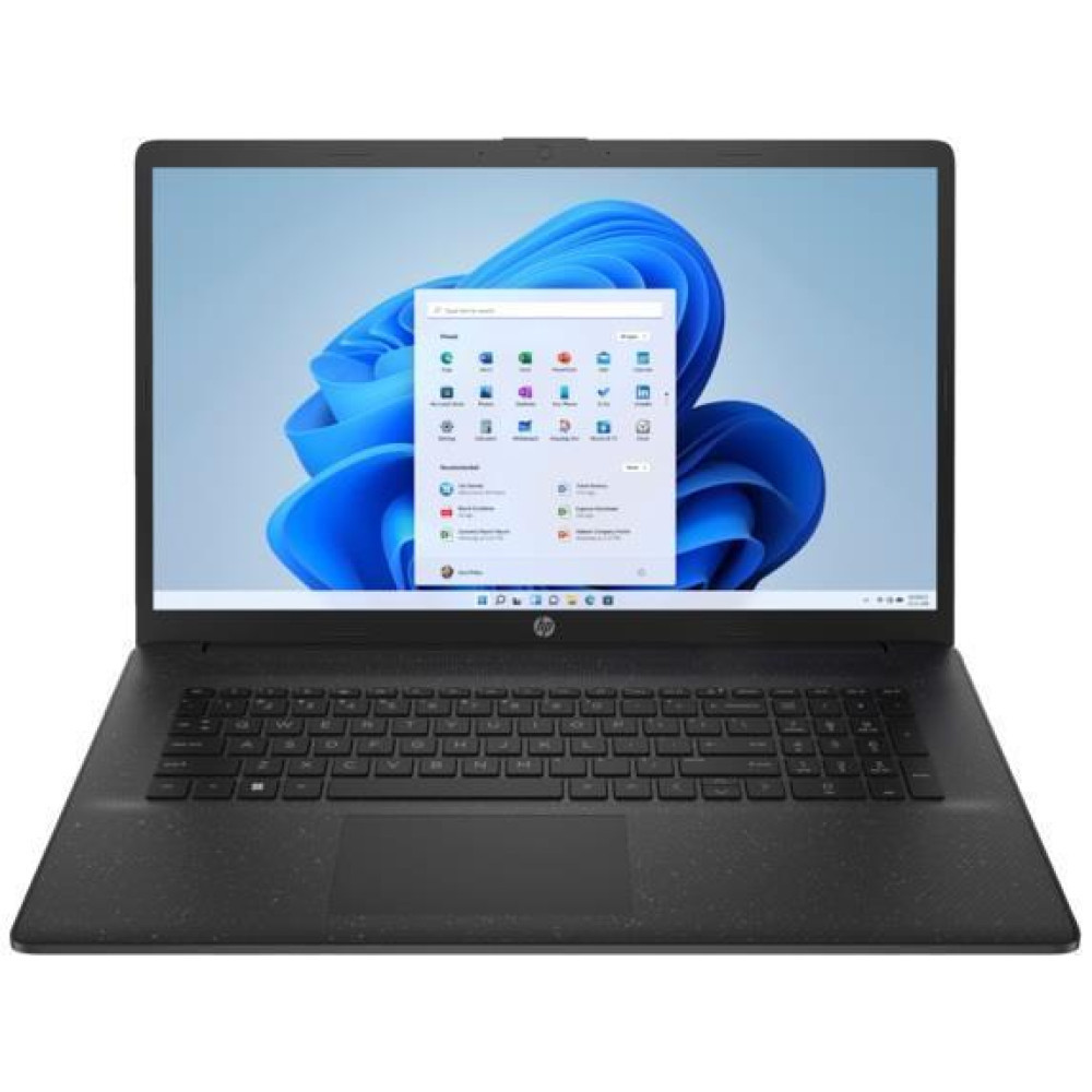 Ноутбук HP 17-cp3018ua 17.3" FHD IPS AG, AMD R7-7730U, 16GB, F1TB, UMA, DOS, чорний Ноутбук HP 17-cp3018ua 17.3" FHD IPS AG, AMD R7-7730U, 16GB, F1TB, UMA, DOS, чорний