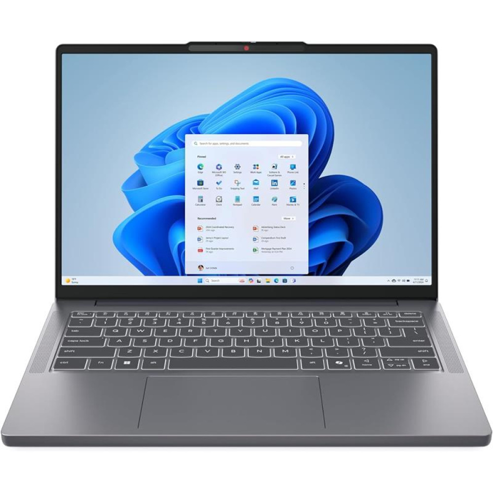 Ноутбук Lenovo IdeaPad Slim 3-14IRH10 14" WUXGA AG, Intel i5-13420H, 24GB, F512GB, UMA, DOS, сірий