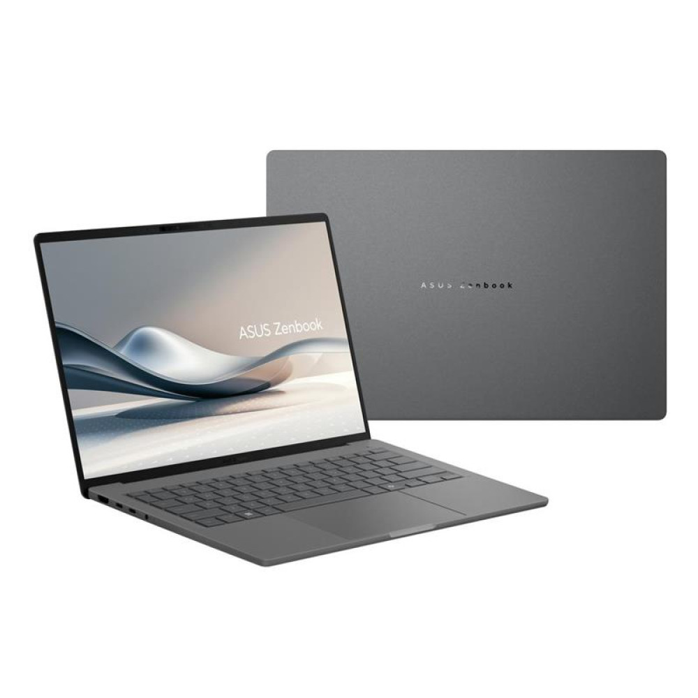 Ноутбук ASUS Zenbook A14 UX3407RA-QD010W 14" WUXGA OLED, Snapdragon X Elite X1E 78 100, 32GB, F1TB, UMA, Win11, Сірий