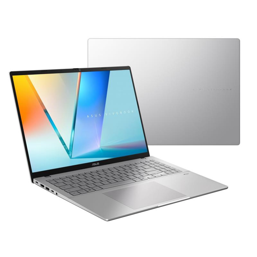 Ноутбук ASUS Vivobook S16 M3607GA-SH010 16" FHD OLED, AMD AI 7 445, 16GB, F512GB, UMA, NoOS, Сріблястий Ноутбук ASUS Vivobook S16 M3607GA-SH010 16" FHD OLED, AMD AI 7 445, 16GB, F512GB, UMA, NoOS, Сріблястий