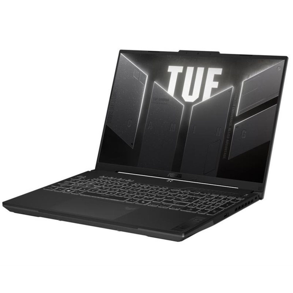 Ноутбук ASUS TUF Gaming F16 FX607VJ-RL066 16" WUXGA IPS, Intel 5 210H, 16GB, F1TB, NVD3050-4, NoOS, Чорний