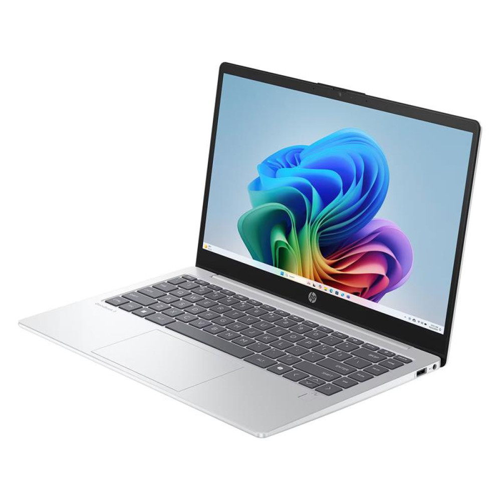 Ноутбук HP OmniBook 3 14-ha0002ua 14" FHD AG, AMD AI 5 340, 16GB, F1024GB, UMA, Win11, сріблястий