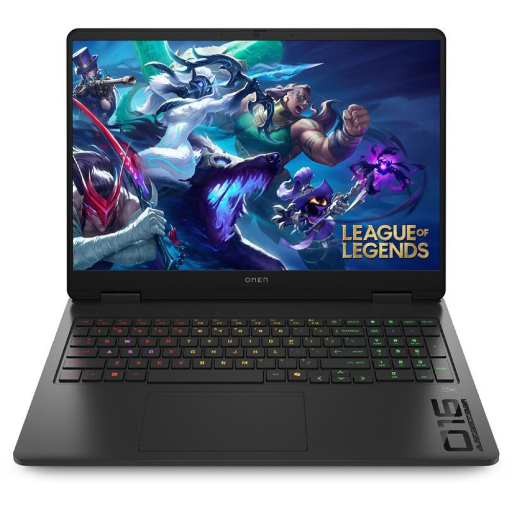 Ноутбук HP OMEN 16-am0058ua 16" WUXGA IPS AG, Intel U7-255H, 32GB, F1TB, NVD5070-8, DOS, чорний