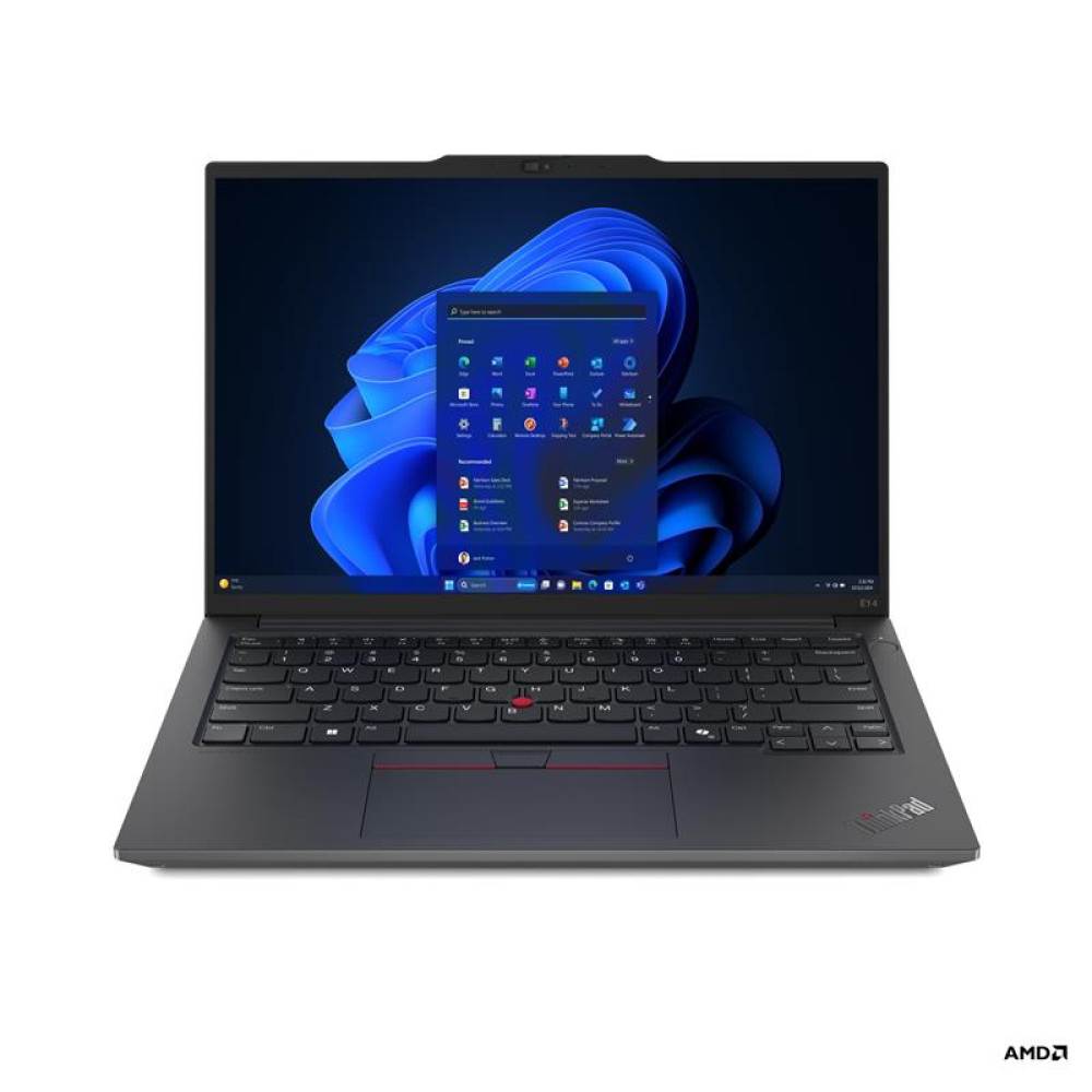 Ноутбук Lenovo ThinkPad E14-G6 14" WUXGA IPS AG, AMD R5-7535HS, 32GB, F1TB, UMA, DOS, чорний