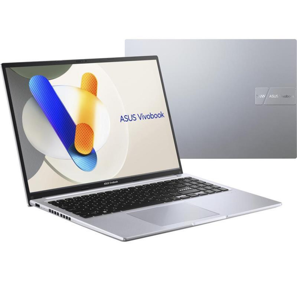 Ноутбук ASUS Vivobook 16 X1605VA-MB128 15.6" WUXGA IPS, Intel i7-1355U, 16GB, F1TB, UMA, NoOS, Сріблястий