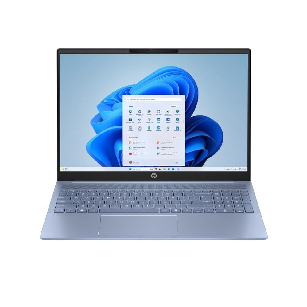Ноутбук HP OmniBook 5 16-af1011ua 16" 2K IPS AG, Intel U7-255U, 24GB, F1024GB, UMA, DOS, блакитний