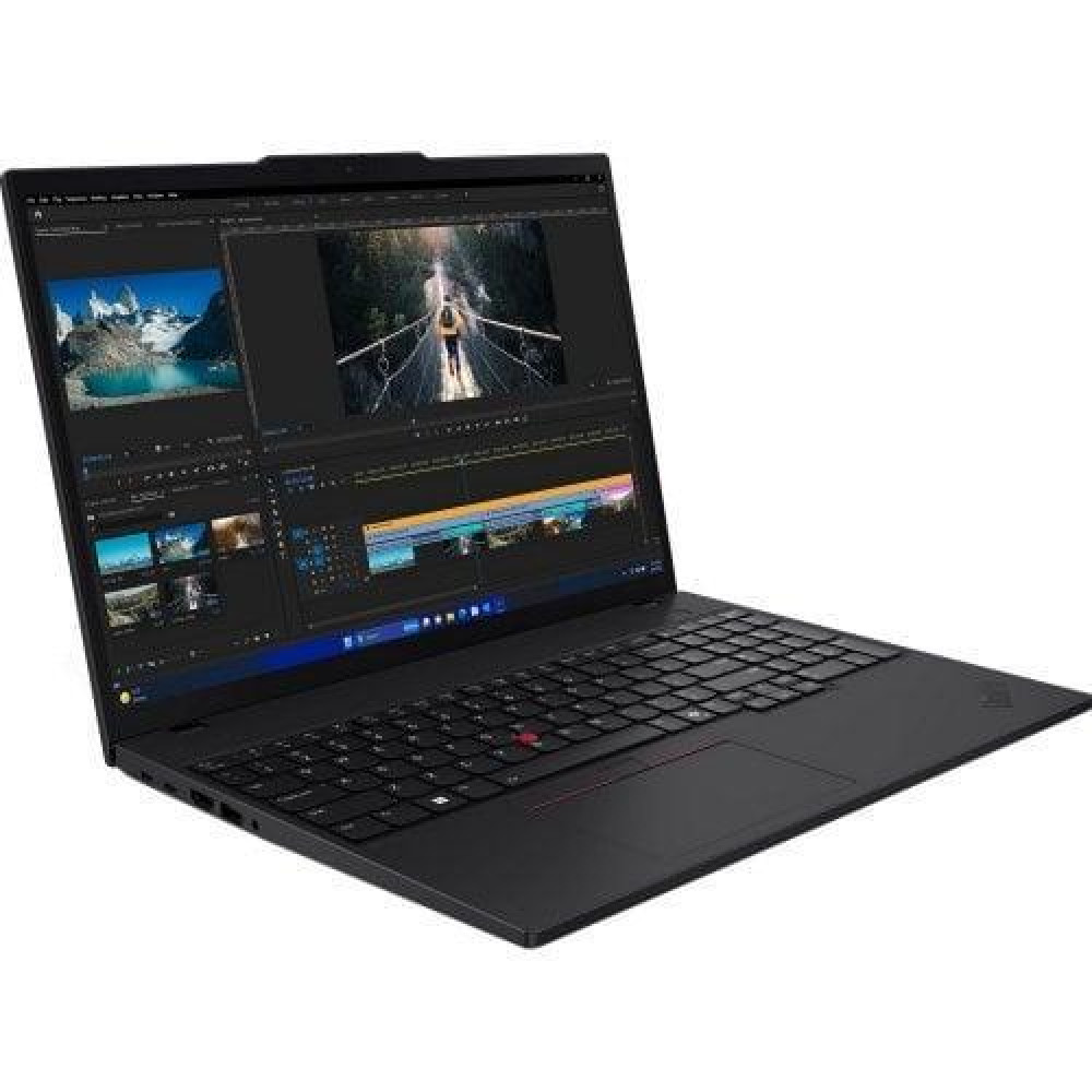 Ноутбук Lenovo ThinkPad T16-G3 16" WUXGA IPS AG, Intel U5-125U, 32GB, F1TB, UMA, DOS, чорний