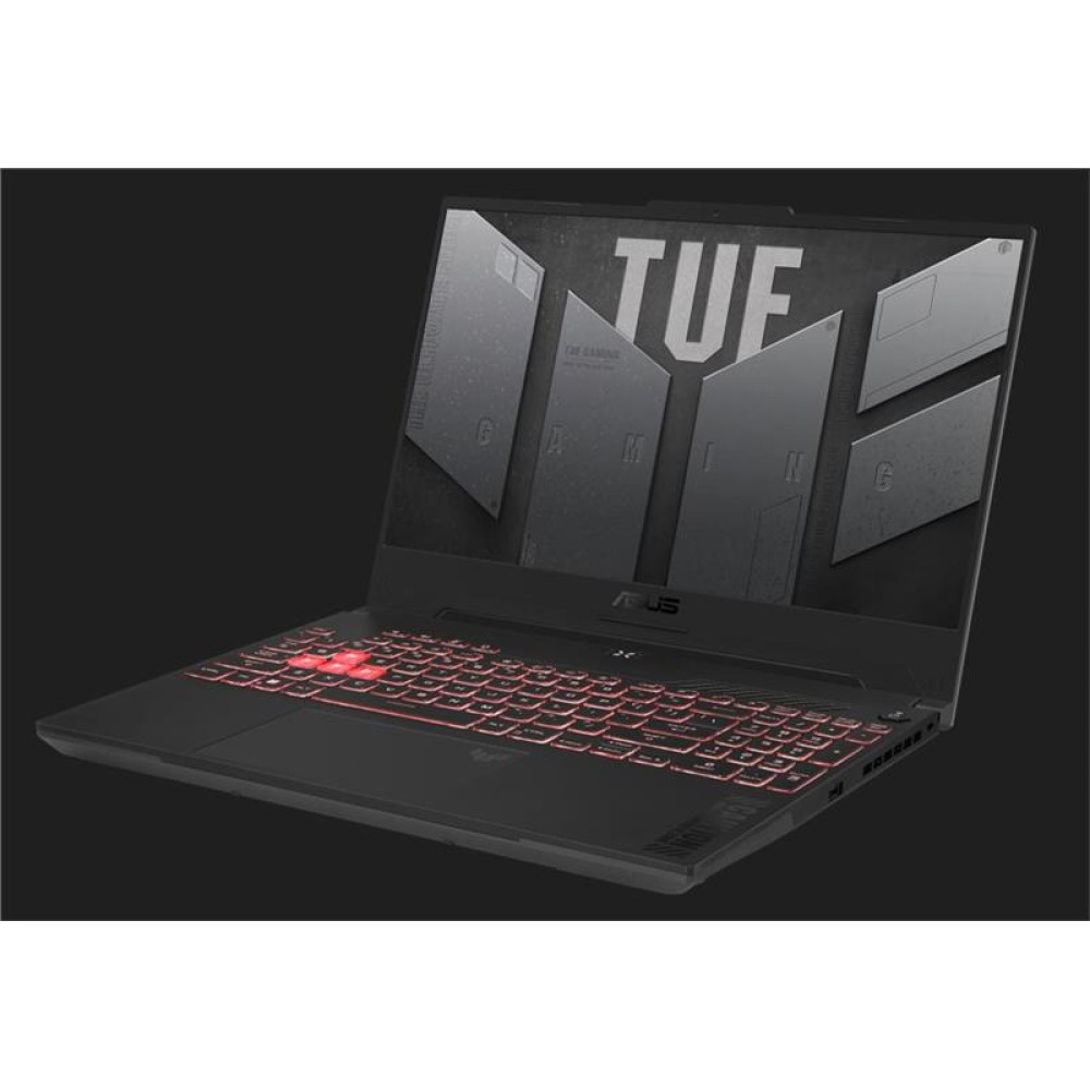 Ноутбук ASUS TUF A15 FA507NUR-LP052 15.6" FHD IPS, AMD R7-7435HS, 16GB, F512GB, NVD4050-6, NoOS, Сірий