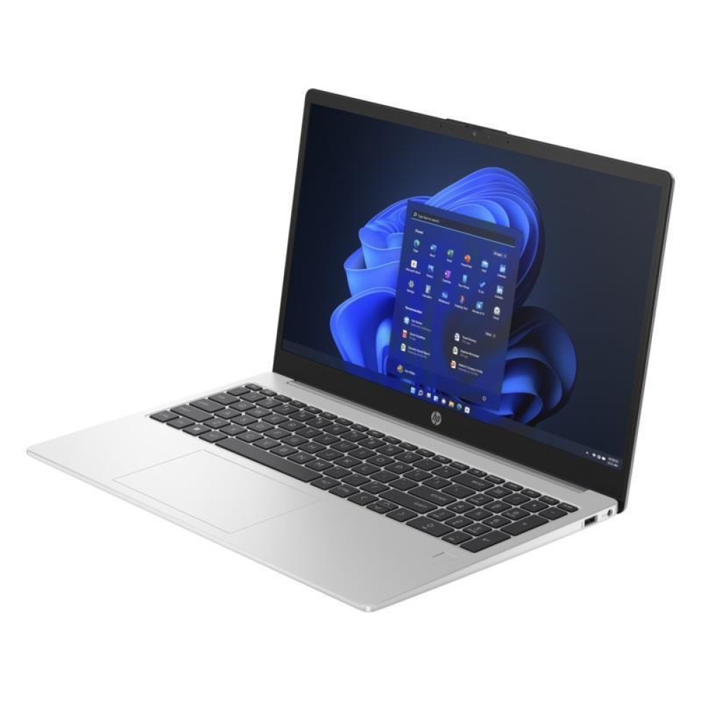 Ноутбук HP 255-G10 15.6" FHD IPS AG, AMD R5-7530U, 16GB, F512GB, UMA, DOS, сріблястий