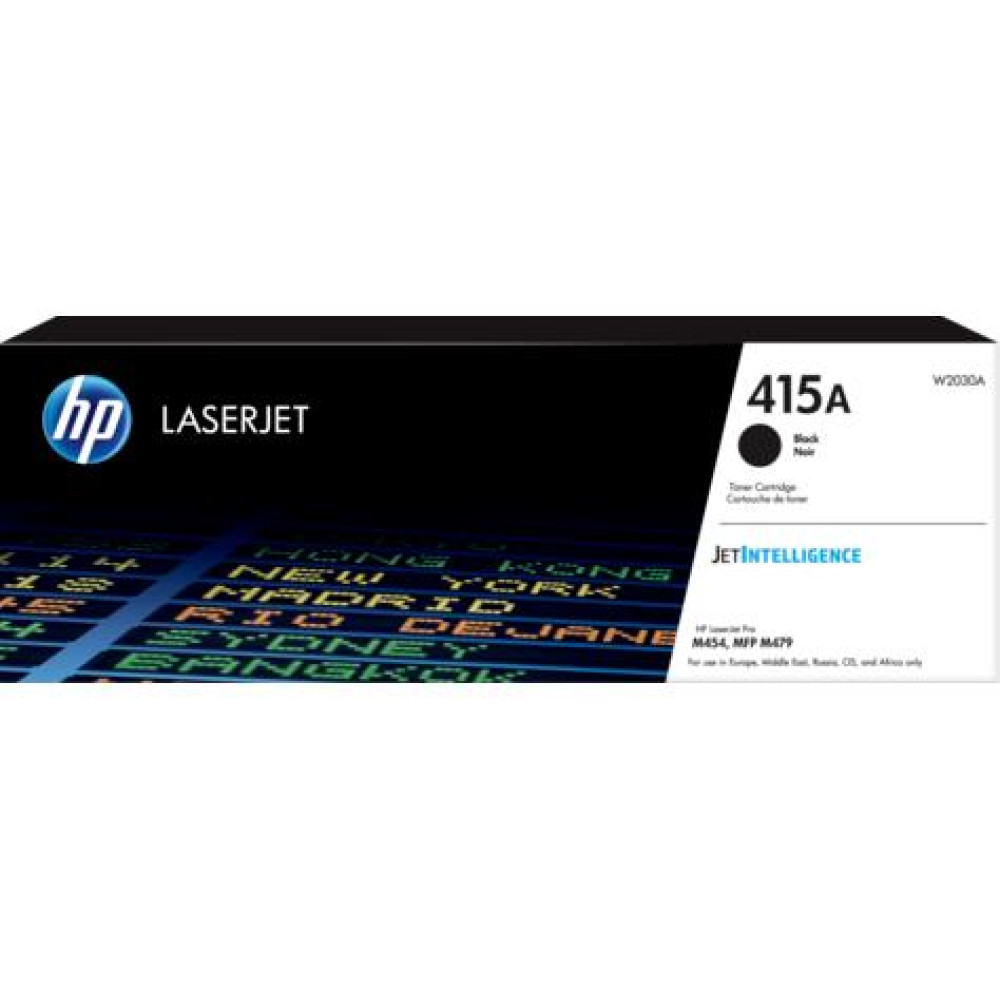Картридж HP 415A CLJ Pro M414/454/479, Enterprise M455/M480 Black (2400стор)